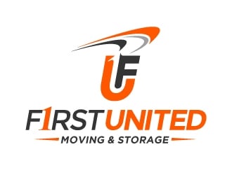    First United Moving & Storage logo design by aRBy