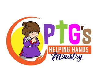 PTGs Helping Hands Ministry logo design by DreamLogoDesign