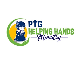PTGs Helping Hands Ministry logo design by DreamLogoDesign