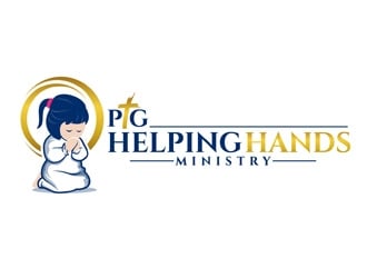 PTGs Helping Hands Ministry logo design by DreamLogoDesign