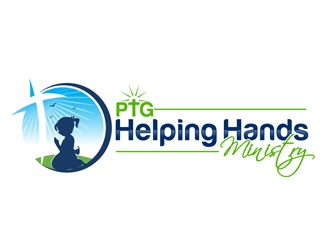PTGs Helping Hands Ministry logo design by DreamLogoDesign