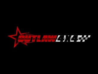 Outlaw 4x4 logo design by CreativeKiller