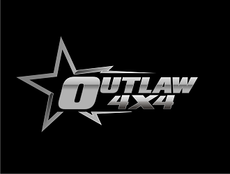 Outlaw 4x4 logo design by haze