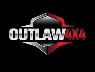 Outlaw 4x4 logo design by Marianne