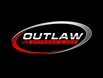 Outlaw 4x4 logo design by Cekot_Art