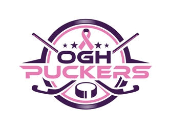 OGH Puckers logo design by DreamLogoDesign