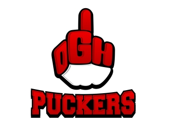 OGH Puckers logo design by xteel