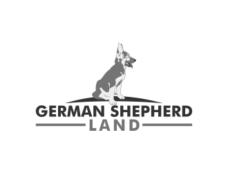 German Shepherd Land logo design by Kruger