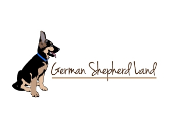 German Shepherd Land logo design by cybil