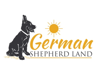 German Shepherd Land logo design by gogo
