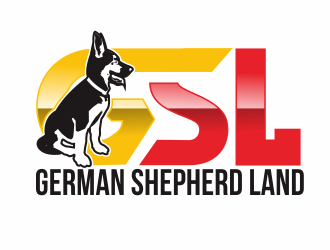 German Shepherd Land logo design by bosbejo
