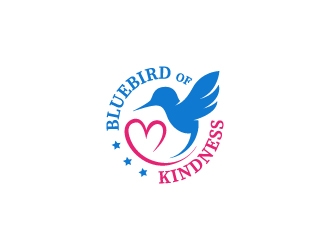 Bluebird of Kindness  logo design by Anizonestudio