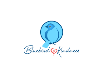 Bluebird of Kindness  logo design by lestatic22