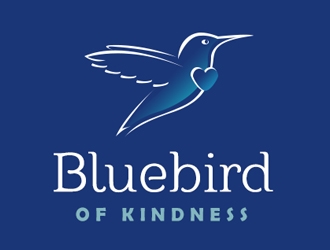Bluebird of Kindness  logo design by XyloParadise