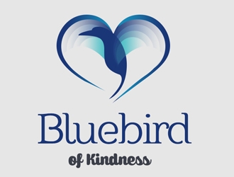 Bluebird of Kindness  logo design by XyloParadise