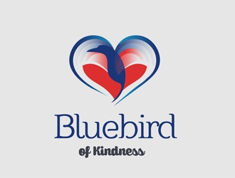 Bluebird of Kindness  logo design by XyloParadise