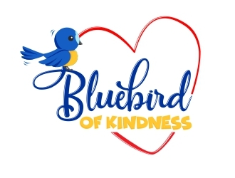 Bluebird of Kindness  logo design by mykrograma