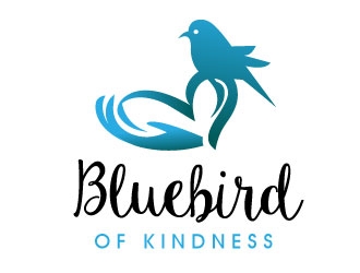 Bluebird of Kindness  logo design by Suvendu