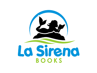 La Sirena Books logo design by haze