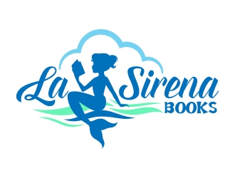 La Sirena Books logo design by avatar