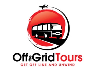 Off the Grid Tours logo design by gogo