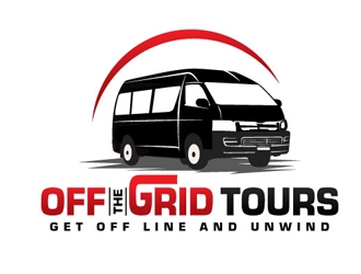 Off the Grid Tours logo design by gogo