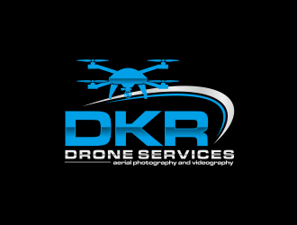 DKR Drone Services logo design by ammad