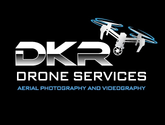 DKR Drone Services logo design by pollo