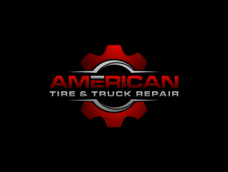 American Tire & Truck Repair logo design by dewipadi