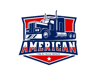 American Tire & Truck Repair logo design by 1989