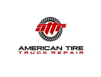 American Tire & Truck Repair logo design by AYATA