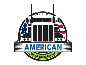 American Tire & Truck Repair logo design by Mr_Tay