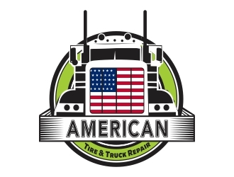 American Tire & Truck Repair logo design by Mr_Tay