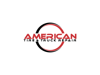 American Tire & Truck Repair logo design by oke2angconcept