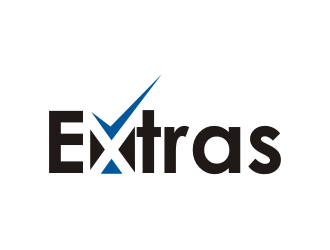 Extras logo design by BintangDesign