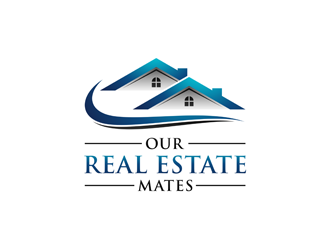 Our Real Estate Mates logo design by alby