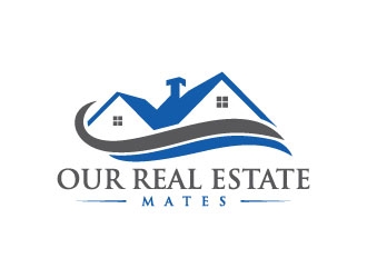 Our Real Estate Mates logo design by decode