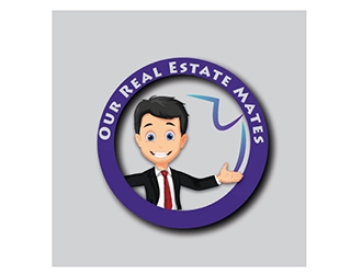 Our Real Estate Mates logo design by aliarslan