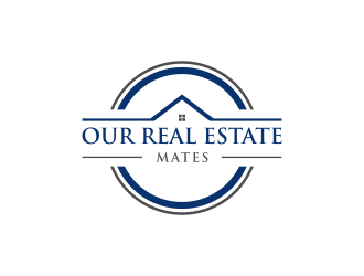 Our Real Estate Mates logo design by haidar