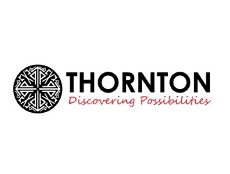 THORNTON - Discovering Possibilities logo design by MAXR