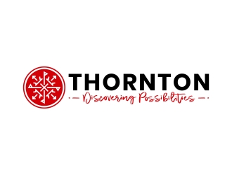THORNTON - Discovering Possibilities logo design by Mbezz