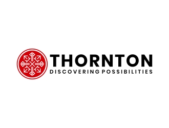 THORNTON - Discovering Possibilities logo design by Mbezz