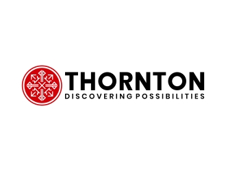 THORNTON - Discovering Possibilities logo design by Mbezz