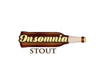 Insomnia Stout logo design by samuraiXcreations