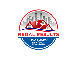 REGAL RESULTS logo design by evdesign