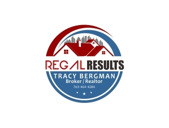 REGAL RESULTS logo design by amazing