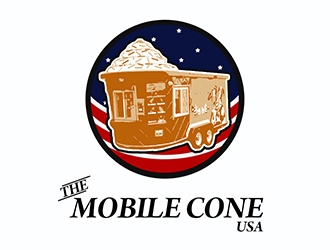 The Mobile Cone logo design by XyloParadise