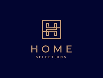 Home Selections logo design by graphica