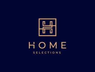 Home Selections logo design by graphica