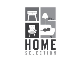 Home Selections logo design by Erasedink